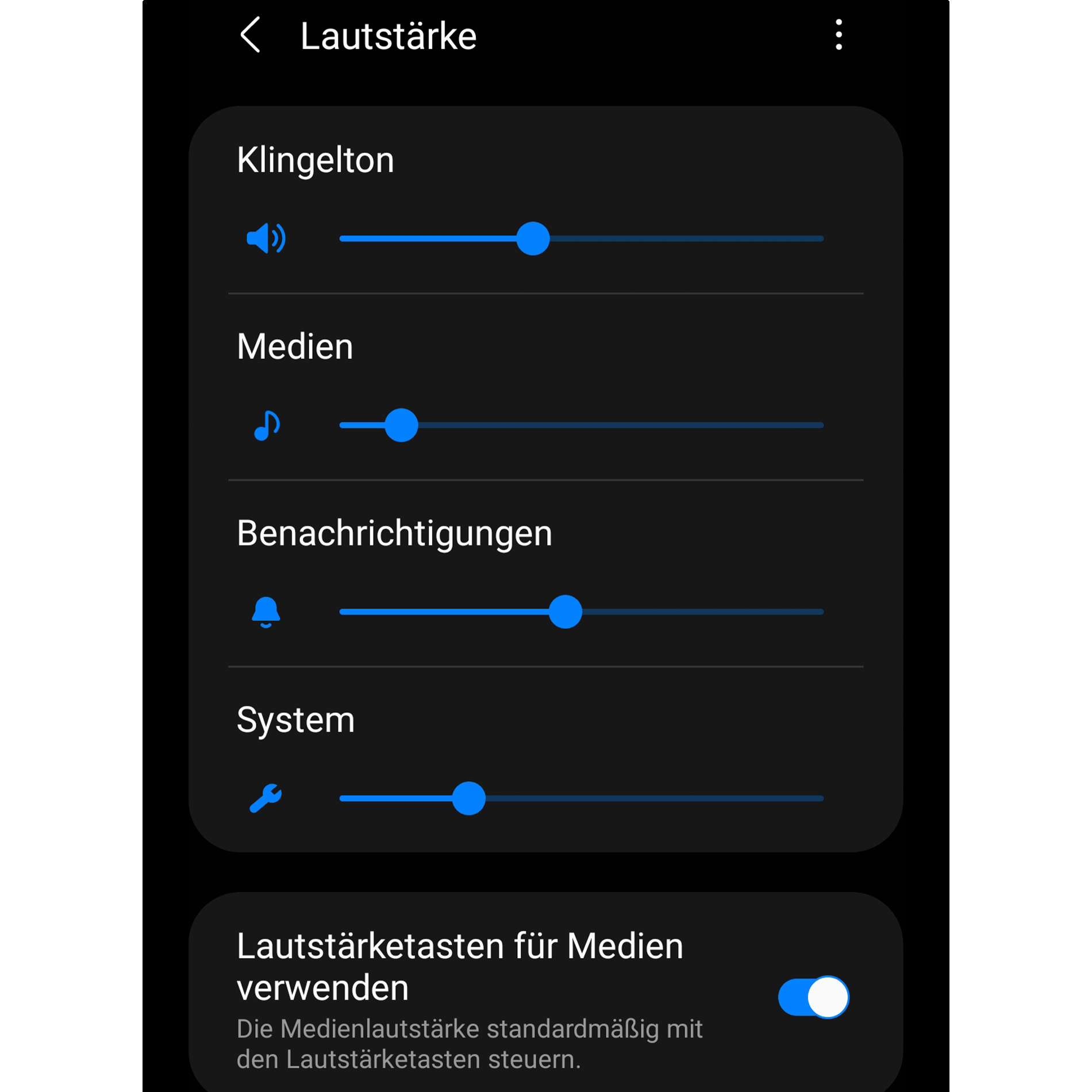 Systemtöne Galaxy S21