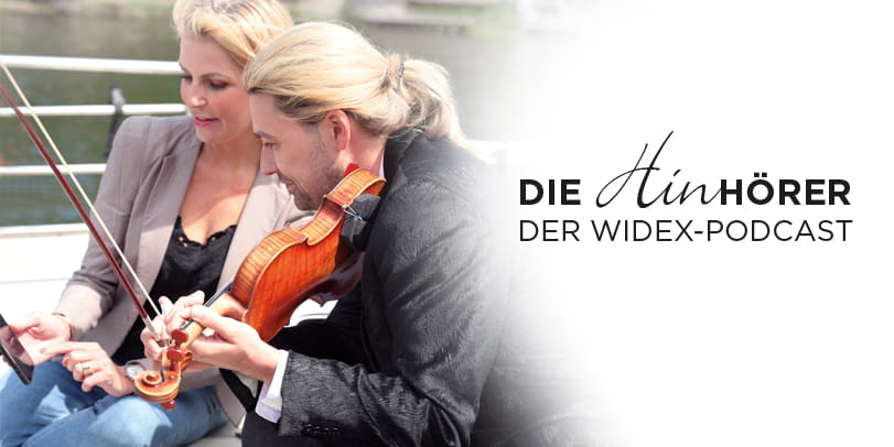 Vorschaubild Die Hinhörer - Der Widex-Podcast mit Tanja Bülter und David Garrett, Blog