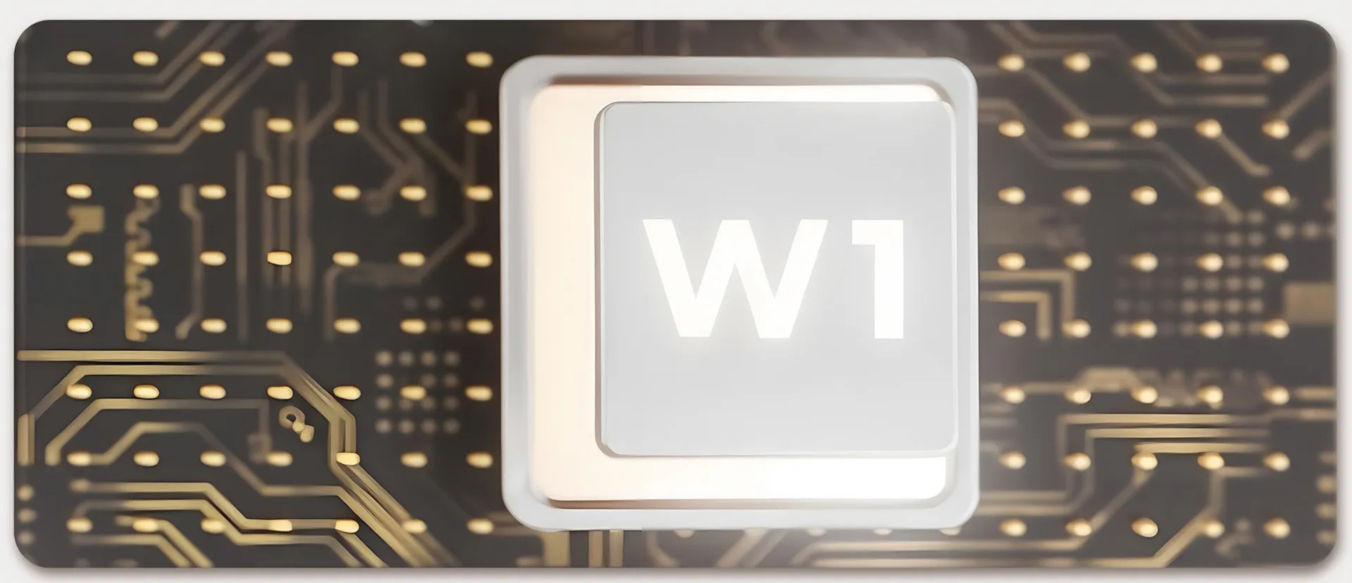 Widex Allure W1 processing chip