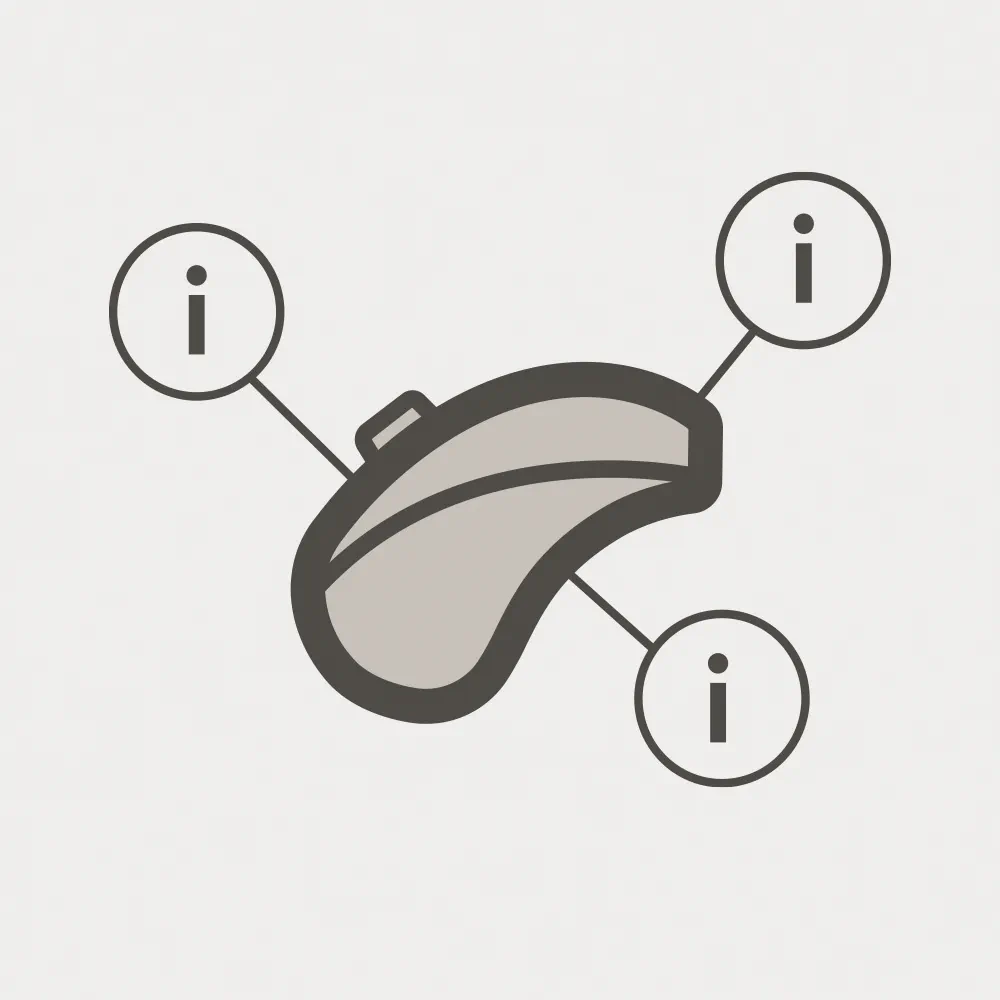 Widex hearing aid outline